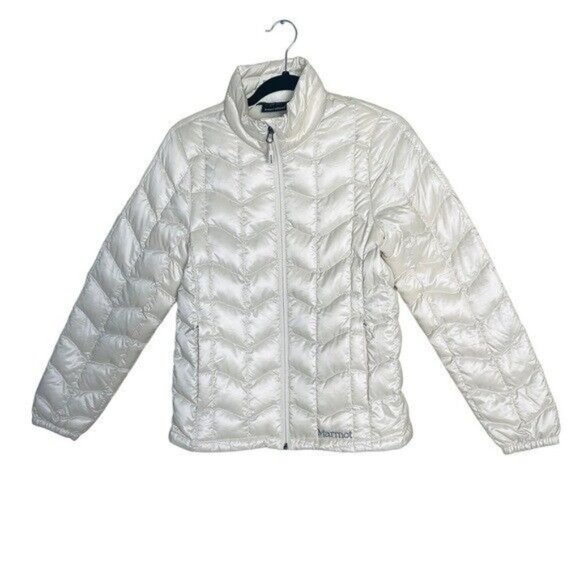 Marmot Jackets & Blazers - Marmot Ivory 800 Fill Puffer Jacket Women’s Size Small